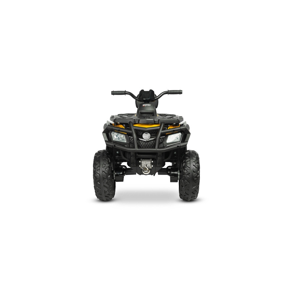 Elektrinis keturratis Toyz Rush, Yellow-Elektromobiliai vaikams, Keturračiai ir bagiai-e-vaikas