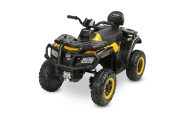 Elektrinis keturratis Toyz Rush, Yellow-Elektromobiliai vaikams, Keturračiai ir bagiai-e-vaikas