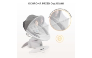 SUPAMOJI KĖDĖ OPTI ROŽINĖ-Miegui, Gultukai ir sūpynės-e-vaikas