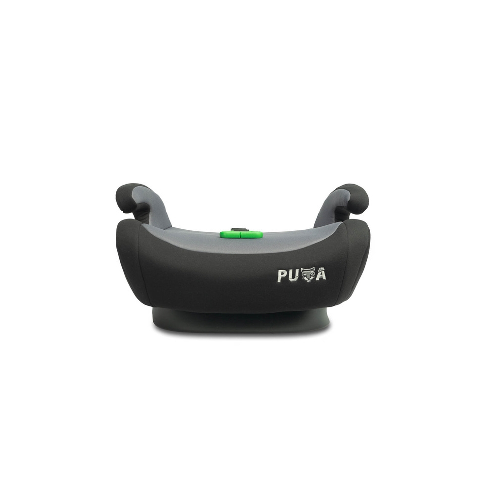 Automobilinė kėdutė PUMA I-SIZE, 125-150cm, Black-Automobilinės kėdutės, Paaukštinimai-e-vaikas