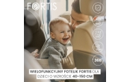 FOTELIK FORTIS I-SIZE EMERALD (40-150)