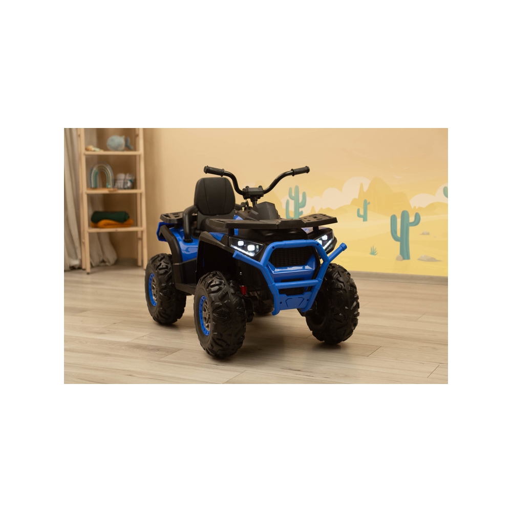 Elektrinis keturratis Toyz TERRA, Blue-Elektromobiliai vaikams, Keturračiai ir bagiai-e-vaikas