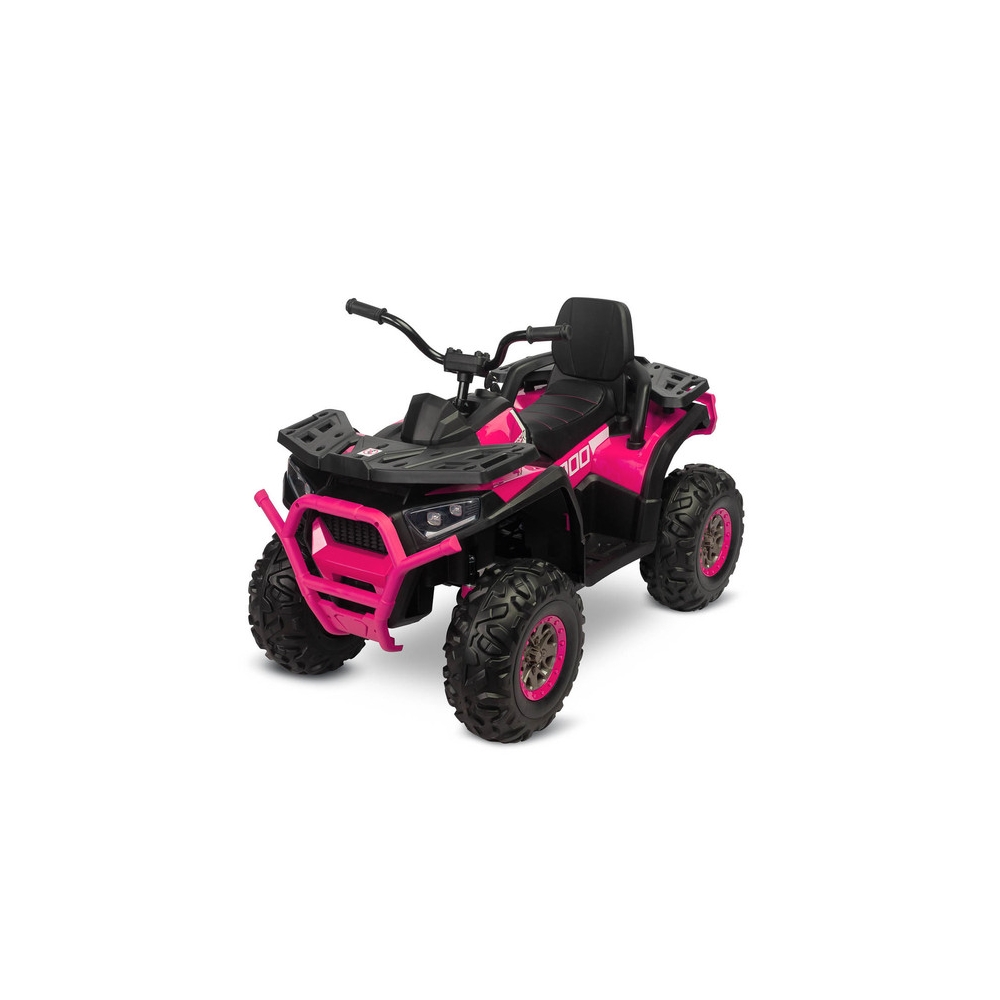 AKUMULIATORINĖ TRANSPORTO PRIEMONĖ TERRA PINK-Elektromobiliai vaikams, Keturračiai ir bagiai-e-vaikas