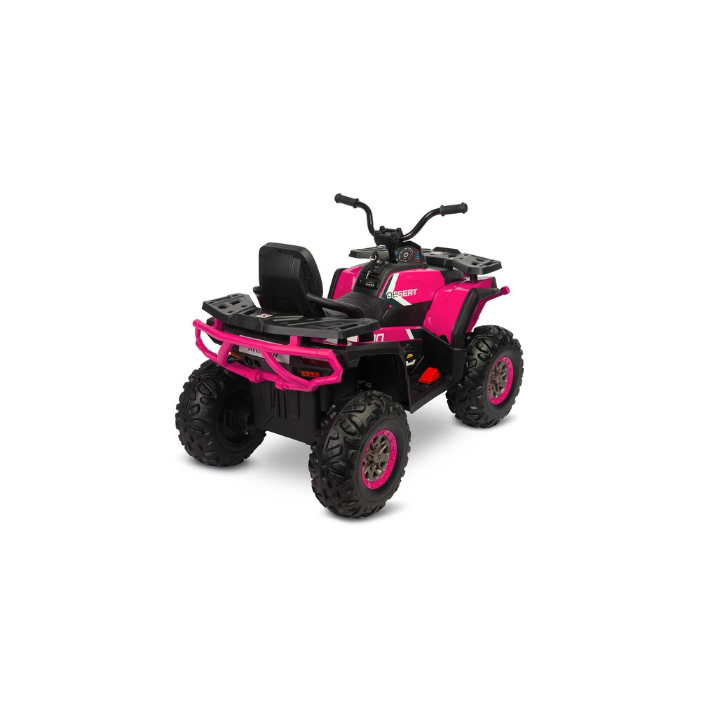 AKUMULIATORINĖ TRANSPORTO PRIEMONĖ TERRA PINK-Elektromobiliai vaikams, Keturračiai ir bagiai-e-vaikas