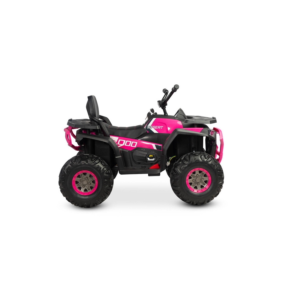 AKUMULIATORINĖ TRANSPORTO PRIEMONĖ TERRA PINK-Elektromobiliai vaikams, Keturračiai ir bagiai-e-vaikas