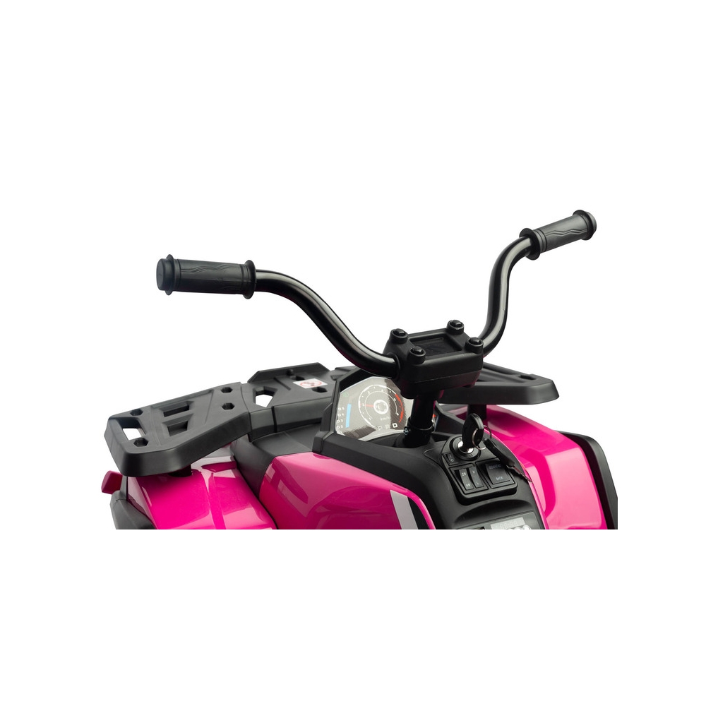 AKUMULIATORINĖ TRANSPORTO PRIEMONĖ TERRA PINK-Elektromobiliai vaikams, Keturračiai ir bagiai-e-vaikas