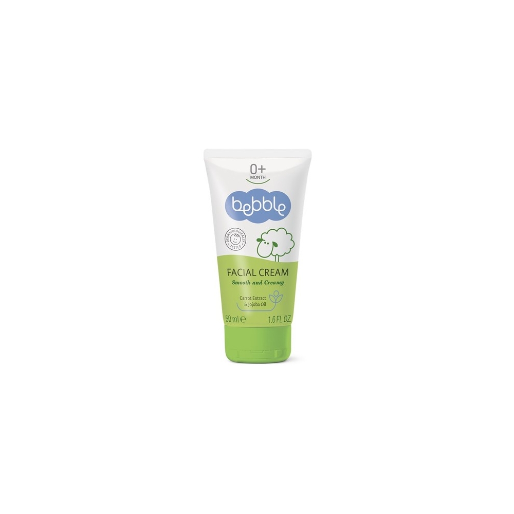 0941 VEIDO KREMAS 50ML BEBBLE 3016-01-008-Priežiūrai, Vonios higiena, Kosmetika ir higiena-e-vaikas