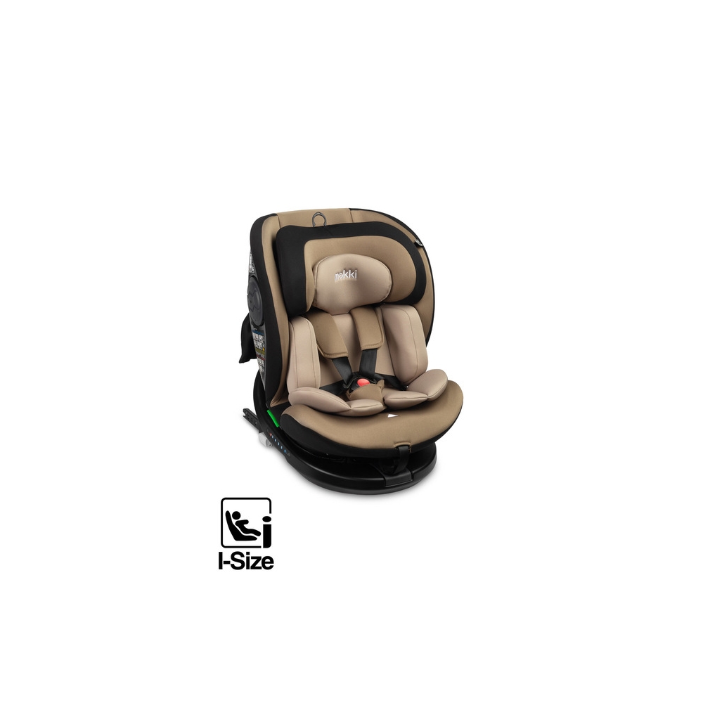 Automobilinė kėdutė MOKKI I-SIZE, 40-150cm, Beige