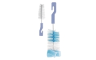 6014 BUTELIUKŲ IR ČIULPTUKŲ VALYMO KEMPINĖLĖS ŠEPETĖLIS 3 SPALVOS BOC0601-Maitinimui, Džiovyklės, šepetėliai buteliukams-e-vaika