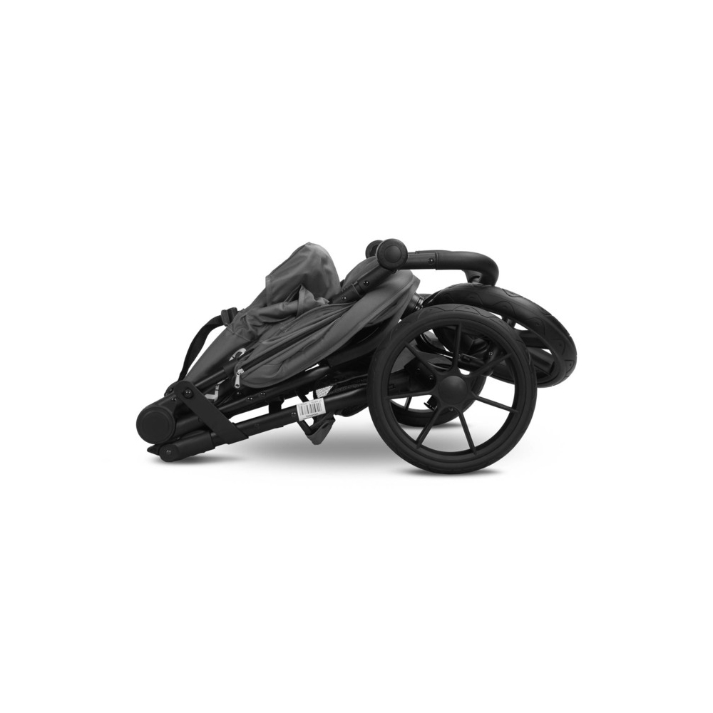 Vaikiškas vežimėlis PRAM LIMA GRAPHITE