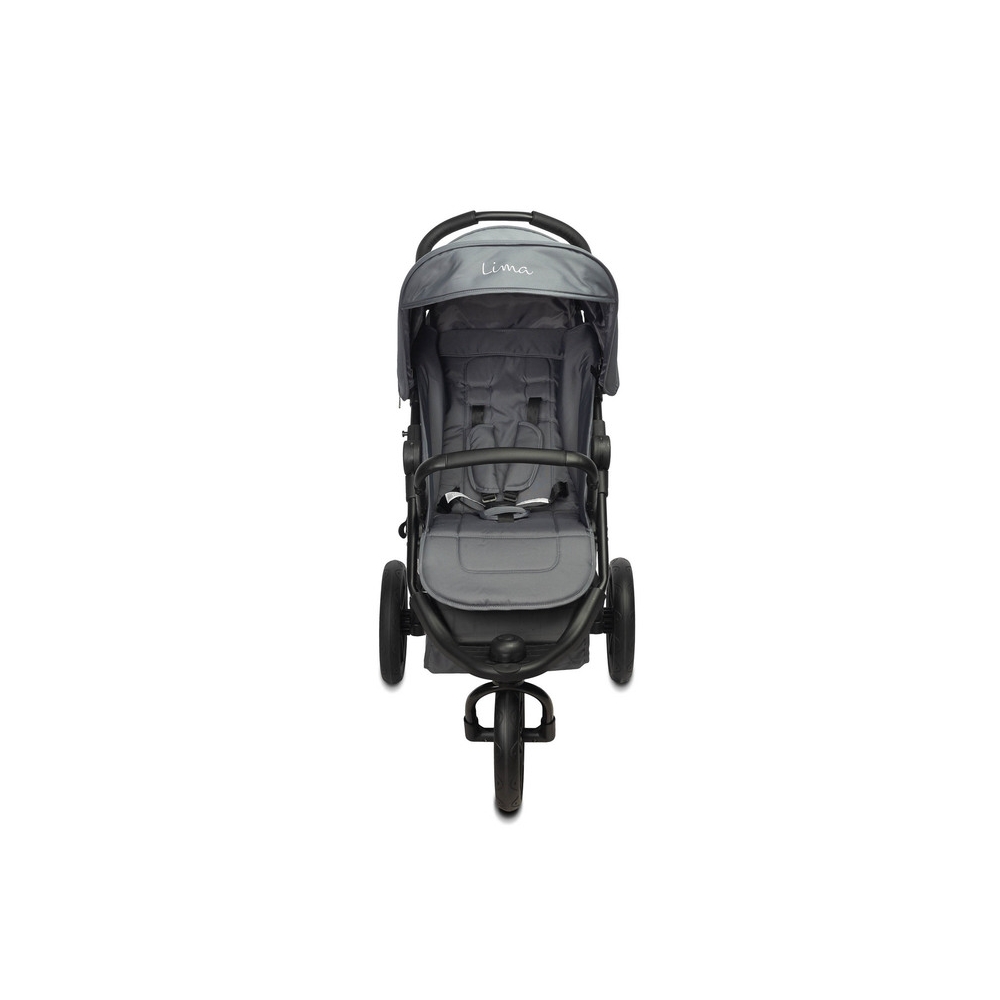 Vaikiškas vežimėlis PRAM LIMA GRAPHITE