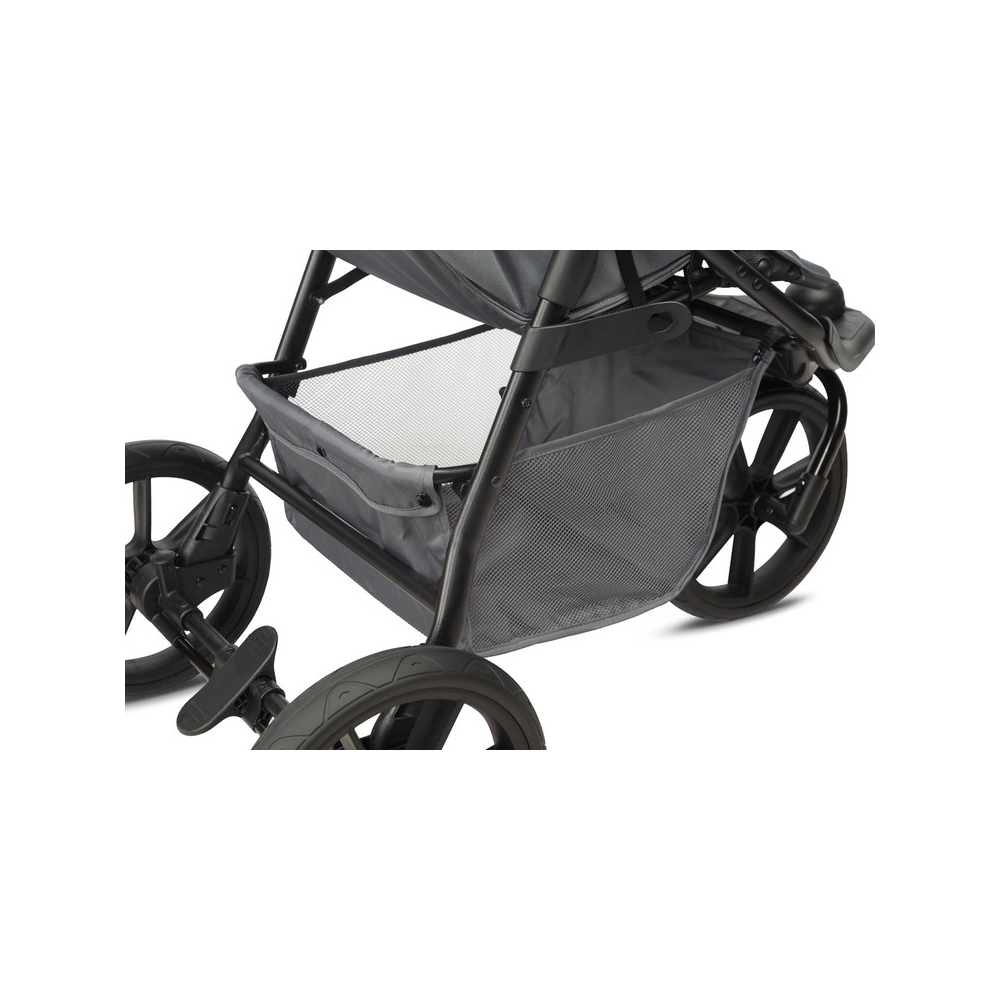 Vaikiškas vežimėlis PRAM LIMA GRAPHITE