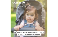 Vaikiškas vežimėlis PRAM LIMA GRAPHITE