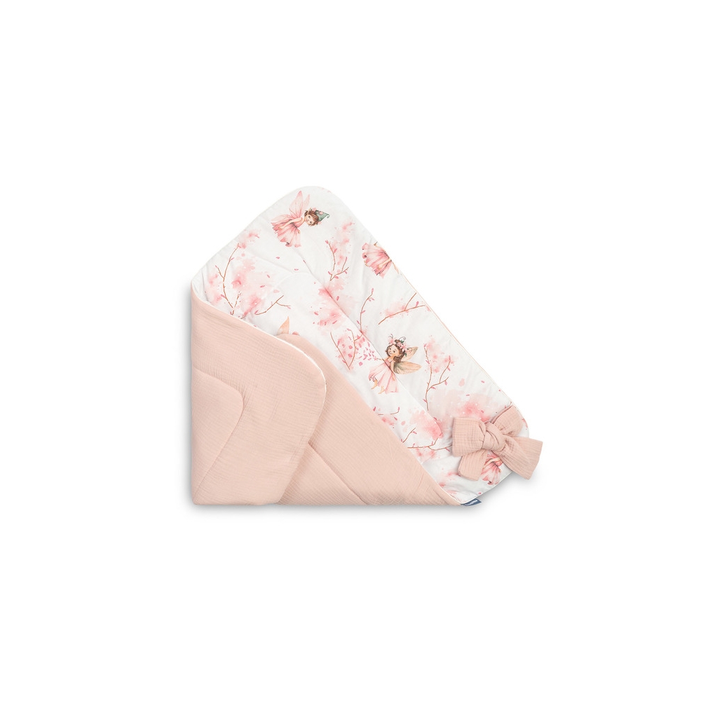 Muslino kūdikio vokelis TISSUE PANT 75x75 Pink