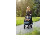 WÓZEK SPACEROWY ELMA DARK GREY