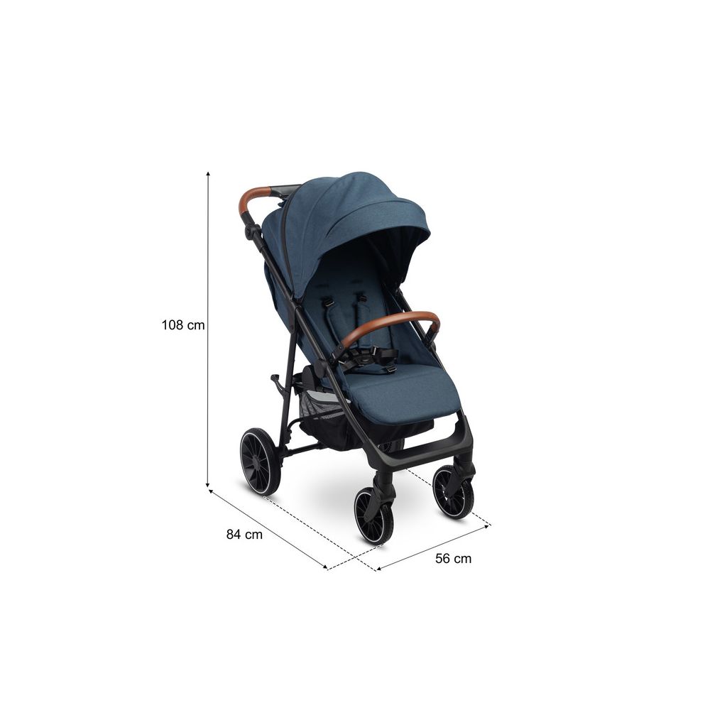 Sportinis vežimėlis Caretero ELMA, Denim Blue