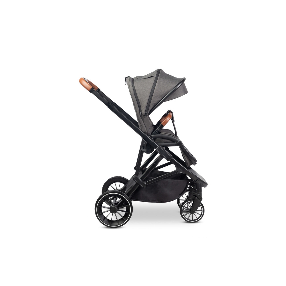 WÓZEK SPACEROWY RATIO DARK GREY