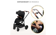WÓZEK SPACEROWY RATIO DARK GREY