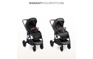 WÓZEK SPACEROWY RATIO DARK GREY