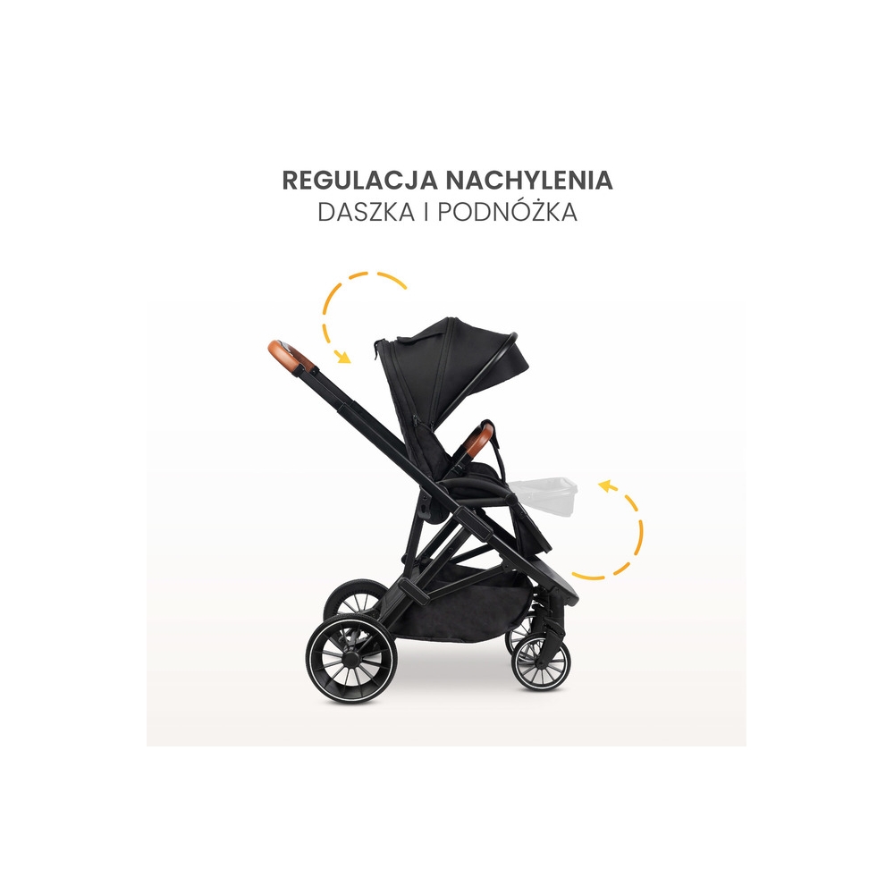 Sportinins vežimėlis Caretero Ratio, Black-Vaikiški vežimėliai, Sportiniai vežimėliai-e-vaikas