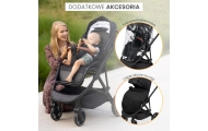 WÓZEK SPACEROWY RATIO BLACK