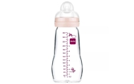 1254 STIKLINIS BUTELIUKAS 260ML FEEL GOOD FOREST GIRL-Maitinimui, Buteliukai ir žindukai-e-vaikas
