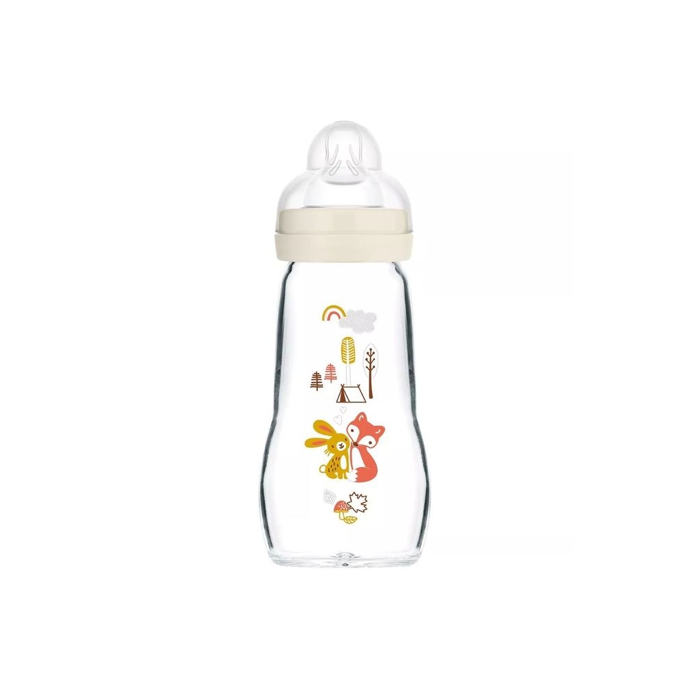 1261 BUTELKA SZKLANA 260ML FEEL GOOD FOREST UNIXES