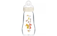 1261 STIKLINIS BUTELIS 260ML FEEL GOOD FOREST UNIXES-Maitinimui, Buteliukai ir žindukai-e-vaikas