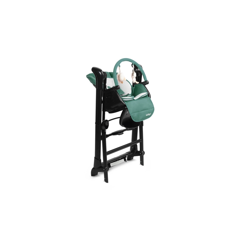 KRZESEŁKO + HUŚTAWKA INDIGO BLACK GREEN