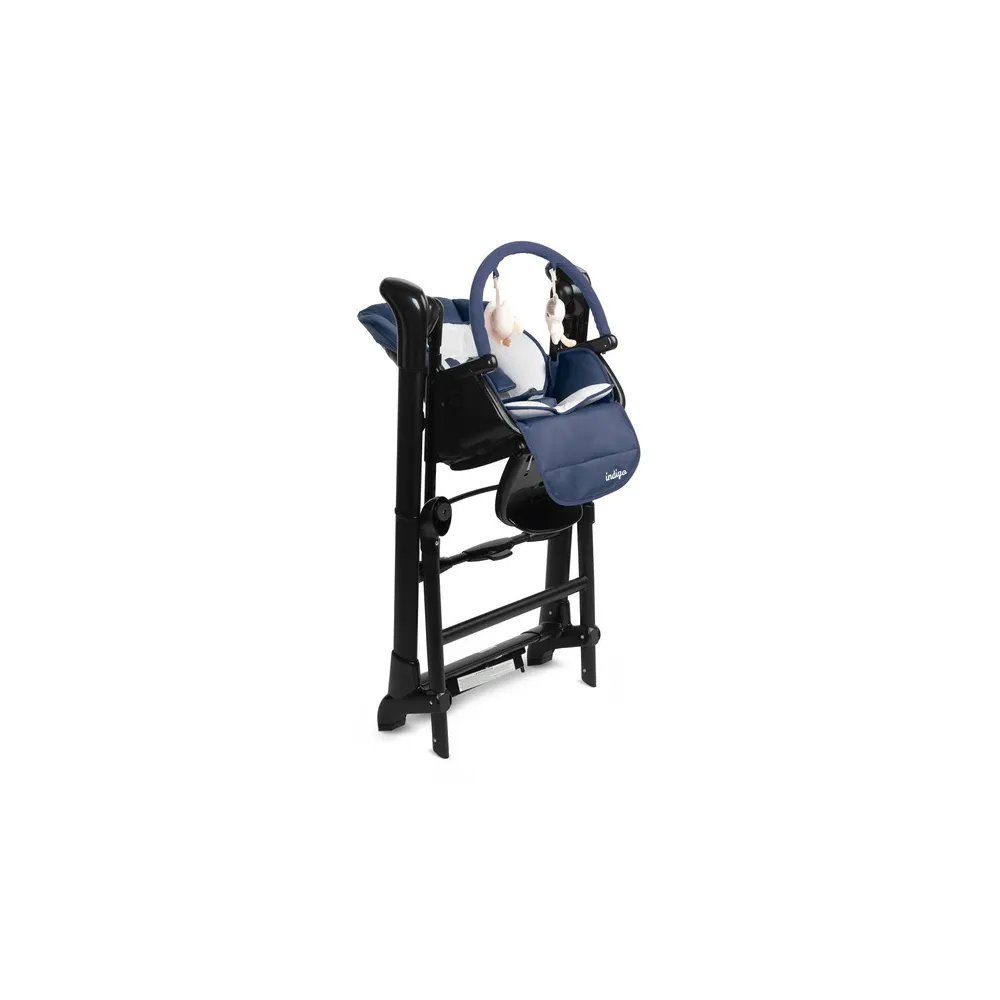 KRZESEŁKO + HUŚTAWKA INDIGO BLACK NAVY