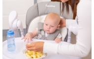 Maitinimo kėdutė - kūdikio sūpynės Indigo 2in1, juoda/tamsiai mėlyna-Maitinimui, Maitinimo kėdutės ir jų priedai, Gultukai ir sū
