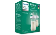 SCY933/02 BUTELKA SZKLANA RESPONSYWNA NATURAL 2x240ml