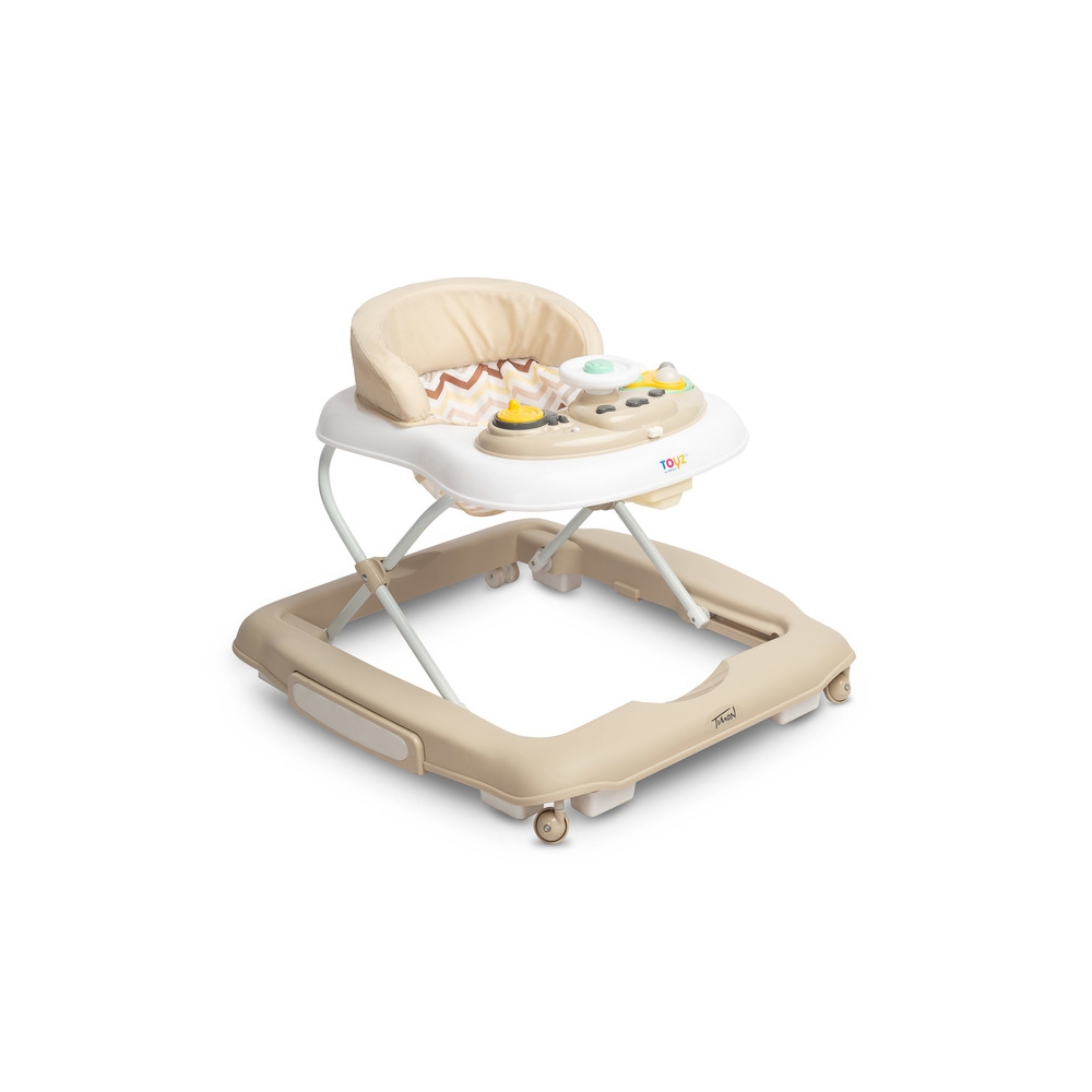 Kūdikių vaikštynė Caretero TIMON, Beige-Judėjimui, Vaikštynės-e-vaikas