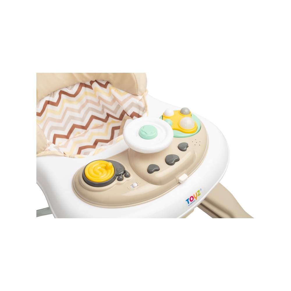 Kūdikių vaikštynė Caretero TIMON, Beige-Judėjimui, Vaikštynės-e-vaikas