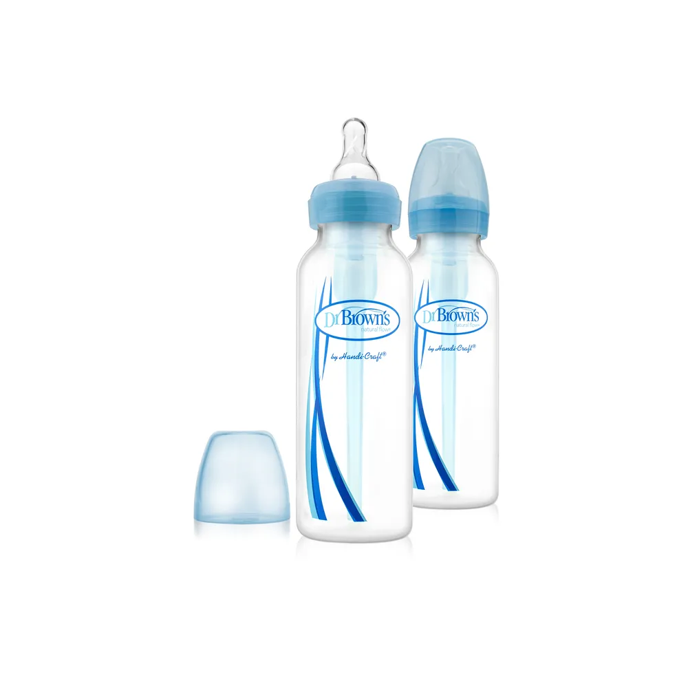 SB82405 STANDARTINIS BUTELIUKAS 250ML OPTIONS+ 2PAK MĖLYNAS-Maitinimui, Buteliukai ir žindukai-e-vaikas