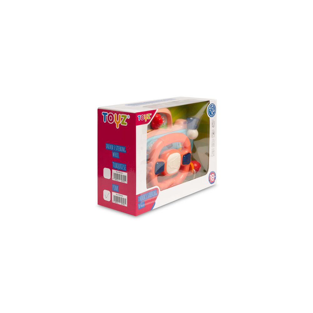 ZABAWKA EDUKACYJNA - KIEROWNICA RAJDOWCA PINK