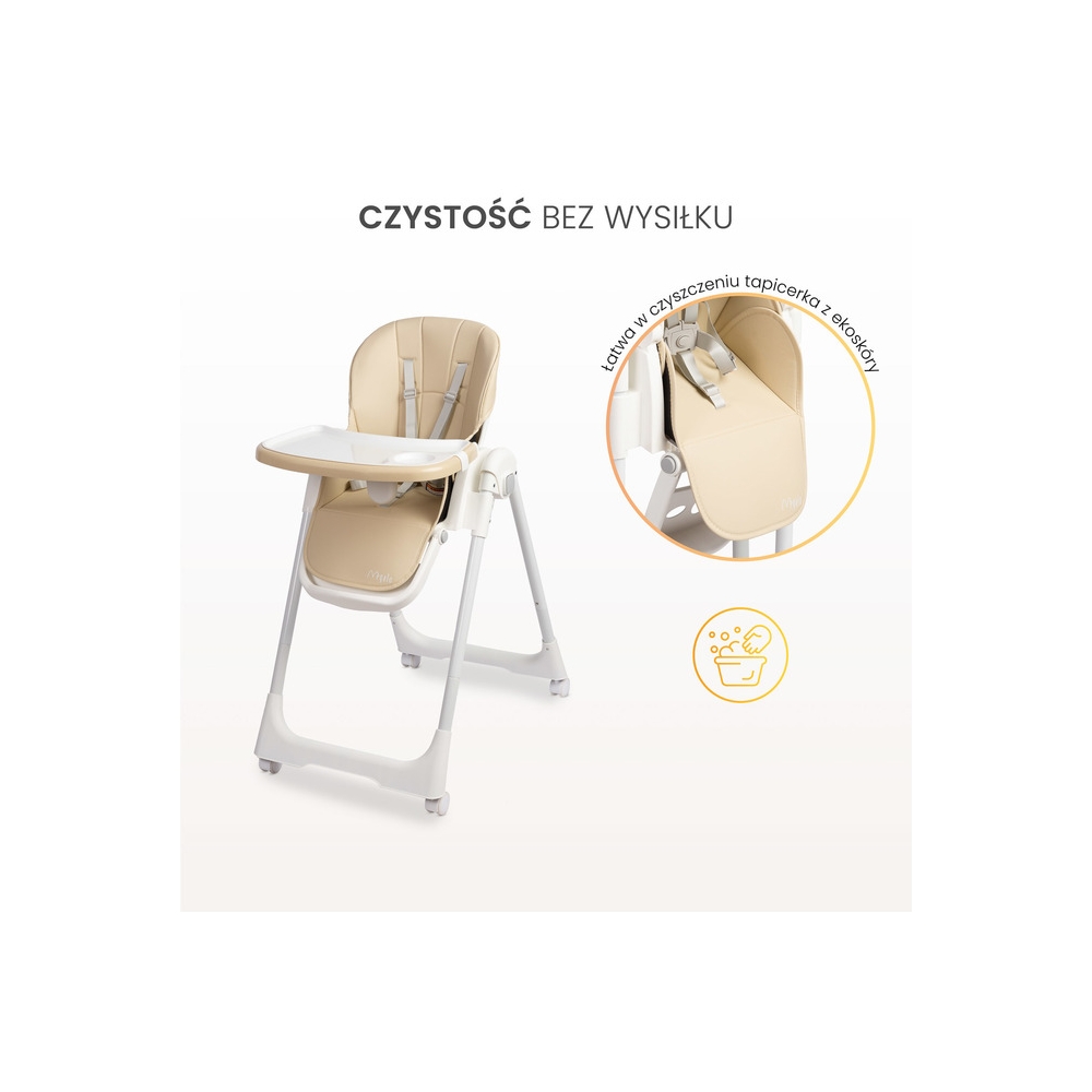 KRZESEŁKO DO KARMIENIA MEGALO BEIGE