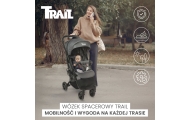 WÓZEK SPACEROWY TRAIL GRAPHITE