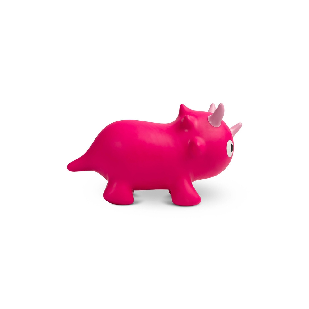 Pripučiamas guminis šokliukas DINU, Pink