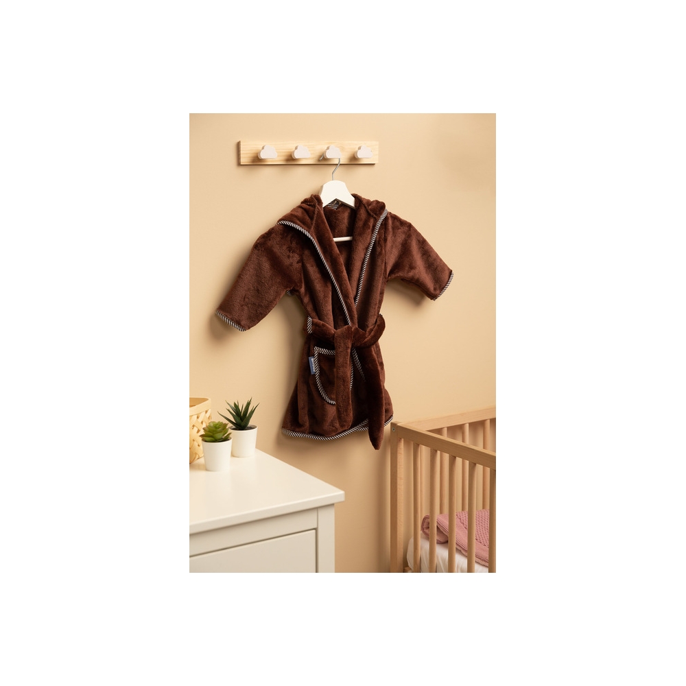 Vaikiškas chalatas Sensillo Soft Teddy Bear, Brown-Priežiūrai, Drabužiai ir aksesuarai, Chalatai, Vonios tekstilė-e-vaikas