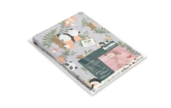 Muslino vystyklas Sensillo 120x120, Panda ir Lapė, 1vnt-Priežiūrai, Vonios tekstilė, Vystyklai-e-vaikas