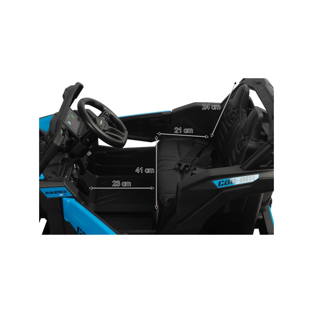Elektrinis Buggy Toyz MAVERICK, Yellow-Elektromobiliai vaikams, Keturračiai ir bagiai-e-vaikas