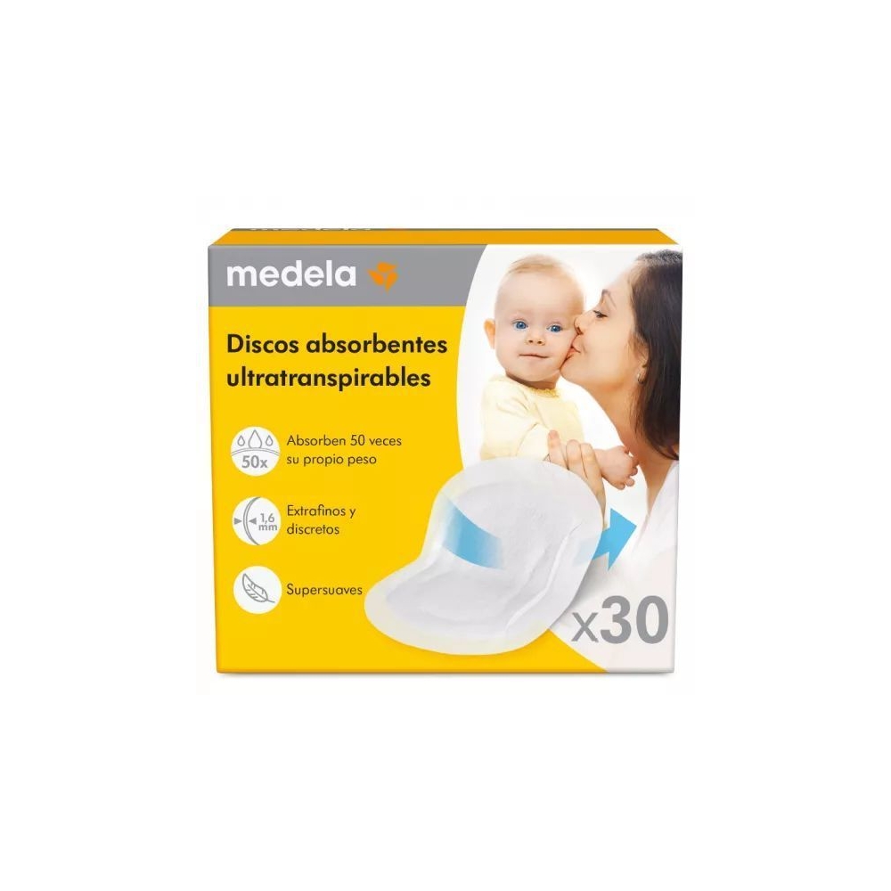 Įklotai į liemenėlę Medela 5878 kvėpuojantys 30vnt-Priežiūrai, Mamų prekės, Įklotai į liemenėlę-e-vaikas