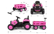 Pojazd na akumulator Rolly Pink
