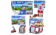 Konstruktorius Gaisrinės garažo bazė, 203–210 el.-Žaislai, Konstruktoriai, Lego, statybiniai blokai-e-vaikas