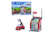 Konstruktorius Gaisrinės garažo bazė, 203–210 el.-Žaislai, Konstruktoriai, Lego, statybiniai blokai-e-vaikas