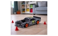 Auto Sportowe Do Driftu Zdalnie Sterowane RC Czarne Pachołki 15 km/h 1:43