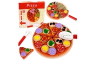 Drewniany Zestaw Do Krojenia Pizza Na Rzepy Kółko Do Krojenia Deska