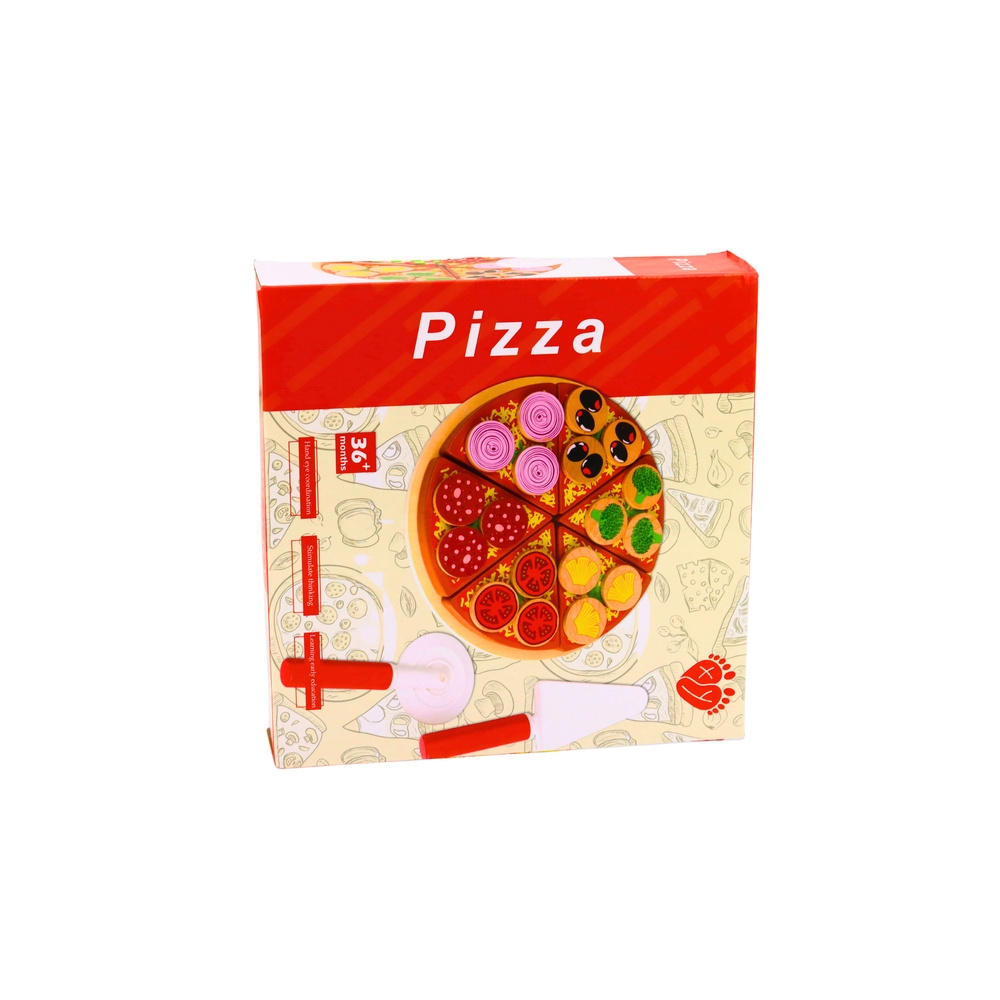 Drewniany Zestaw Do Krojenia Pizza Na Rzepy Kółko Do Krojenia Deska