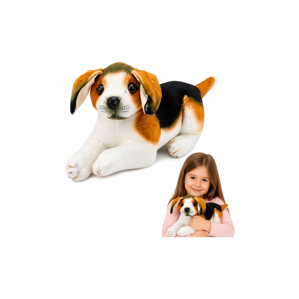Pluszowy Piesek Beagle Przytulanka Maskotka Pluszak Pies Miękki 25 cm